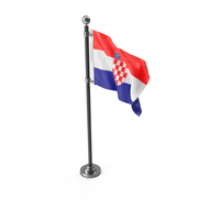Flag Pole Croatia PNG & PSD Images