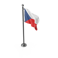 Flag Pole Czech Republic PNG & PSD Images