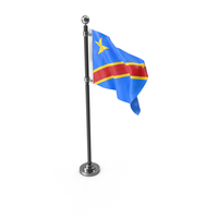 Flag Pole Democratic Republic of Congo PNG & PSD Images