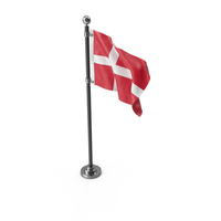Flag Pole Denmark PNG & PSD Images
