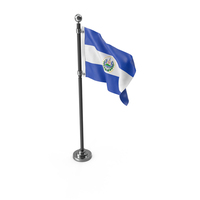 Flag Pole El Salvador PNG & PSD Images
