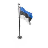 Flag Pole Estonia PNG & PSD Images