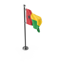 Flag Pole Guinea Bissau PNG & PSD Images