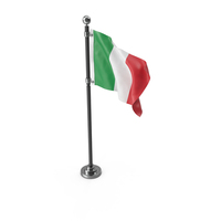 Flag Pole Italy PNG & PSD Images