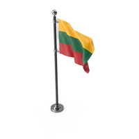 Flag Pole Lithuania PNG & PSD Images