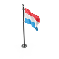 Flag Pole Luxembourg PNG & PSD Images