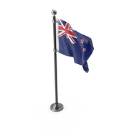 Flag Pole New Zealand PNG & PSD Images