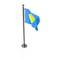 Flag Pole Palau PNG & PSD Images