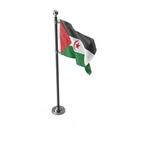 Flag Pole Sahrawi Arab Democratic Republic PNG & PSD Images