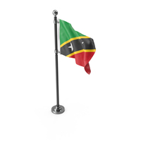 Flag Pole Saint Kitts and Nevis PNG & PSD Images