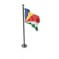 Flag Pole Seychelles PNG & PSD Images