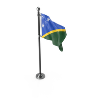 Flag Pole Solomon Islands PNG & PSD Images