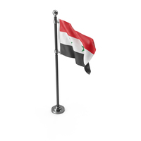 Flag Pole Syria PNG & PSD Images