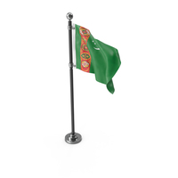 Flag Pole Turkmenistan PNG & PSD Images