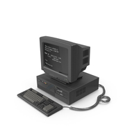 Retro Desktop PC PNG & PSD Images