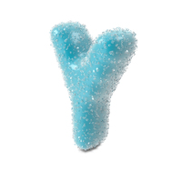 Gummy Candy Alphabet Letter Y PNG & PSD Images