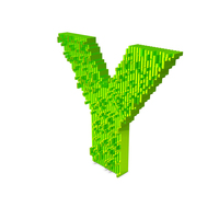 Slice Block Letter Y PNG & PSD Images