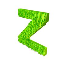 Slice Block Letter Z PNG & PSD Images