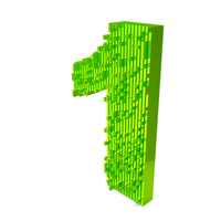 Slice Block Number 1 PNG & PSD Images