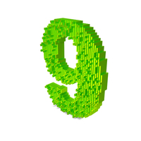 Slice Block Number 9 PNG & PSD Images