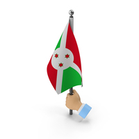 Hand Holding Flag Burundi PNG & PSD Images