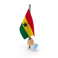 Hand Holding Flag Ghana PNG & PSD Images