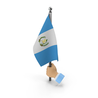 Hand Holding Flag Guatemala PNG & PSD Images