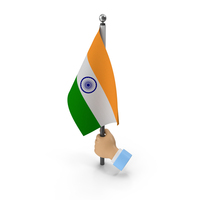 Hand Holding Flag India PNG & PSD Images