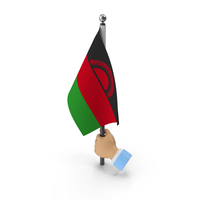 Hand Holding Flag Malawi PNG & PSD Images