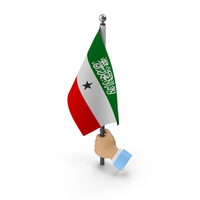 Hand Holding Flag Somaliland PNG & PSD Images
