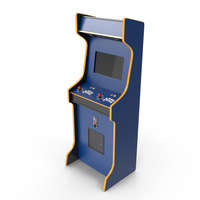 Retro Arcade Machine PNG & PSD Images