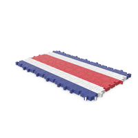 Costa Rica Flag Puzzle PNG & PSD Images