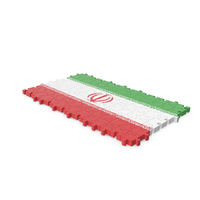 Iran Flag Puzzle PNG & PSD Images