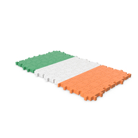 Ireland Flag Puzzle PNG & PSD Images