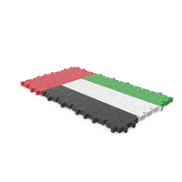 United Arab Emirates Flag Puzzle PNG & PSD Images