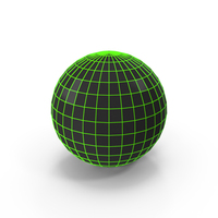 Wireframe Techno Sphere PNG & PSD Images