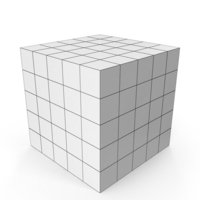Wireframe Cube PNG & PSD Images