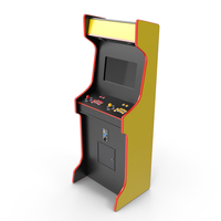 Retro Arcade Machine PNG & PSD Images