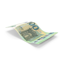 100 Euro Money Falling Note PNG & PSD Images