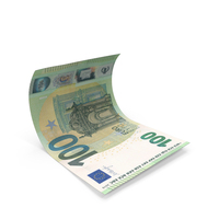 100 Euro Money Fly Note PNG & PSD Images