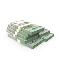 100 Euro Money Lots Note Bills PNG & PSD Images