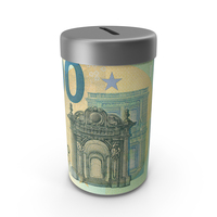 100 Euro Money Note Save Box PNG & PSD Images