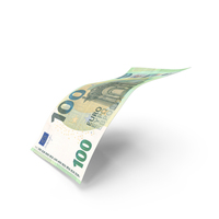 100 Euro Money Note Single Fall PNG & PSD Images