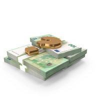 100 Euro Money Notes Currency Question Mark PNG & PSD Images