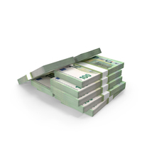 100 Euro Money Notes Lots Currency Arranged PNG & PSD Images