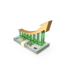 Arrow Growth 100 Euro Money Notes Currency PNG & PSD Images