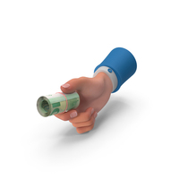 Giving 100 Euro Money Bill Cash Hand Hold PNG & PSD Images