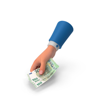 Hand Give Money Bill 100 Euro PNG & PSD Images