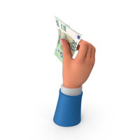Hand Hold Money Bill 100 Euro PNG & PSD Images