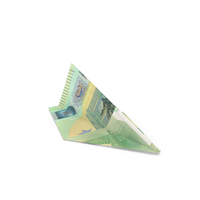 Paper Plane 100 Euro Money Note PNG & PSD Images